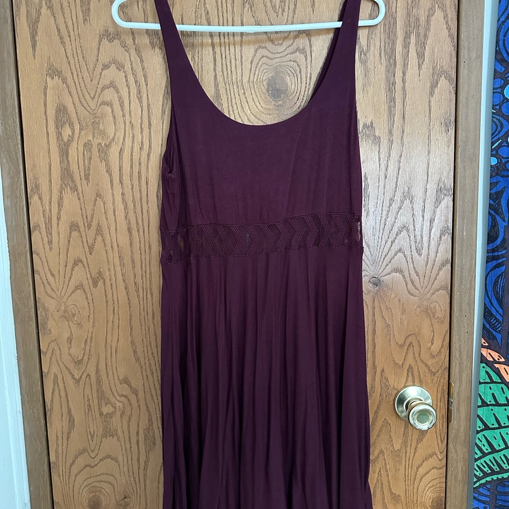 Rue21 Burgundy Mini Dress